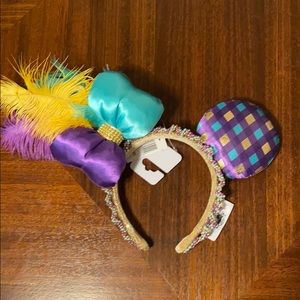 Minnie Mouse Mardi Gras ears
